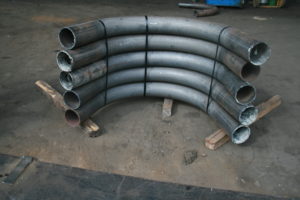 Caid Industries 6 pipe rolled to 23.625 centerline radius