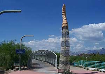 Snake Bridge in Tucson, AZ